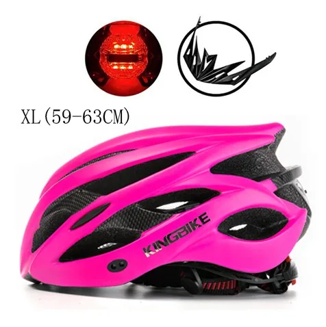 J-629-Pink KINGBIKE матовый велосипедный шлем MTB дорожный велосипедный шлем для женщин и мужчин Casco Ciclismo сверхлегкие шлемы велосипедный шлем в форме черепа Ciclismo - Цвет: J-629-Pink