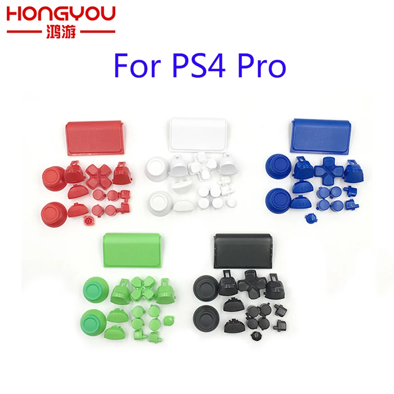 30 комплектов Pro Full buton для Play Station Dualshock 4 PS4 контроллер JDM 040 JDS R2 L2 R1 L1 кнопка
