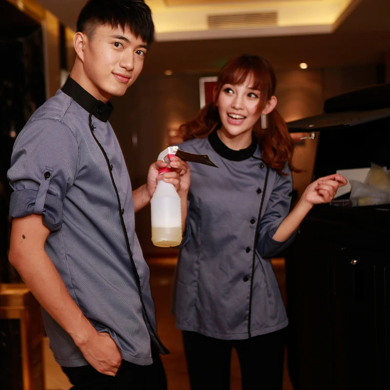 Ресторанная Женская одежда для уборки с регулируемыми рукавами|restaurant clothes|sleeve