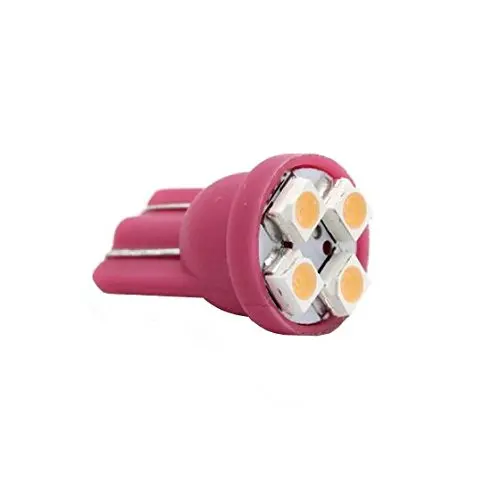 10x розового и фиолетового цветов инструмент кластер спидометра T10 168 4-SMD