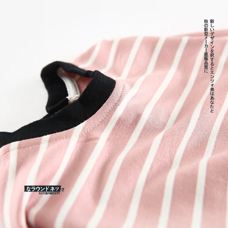 Весна 2019 Новое поступление хлопковое милое Полосатое альпинистское боди с Harbin