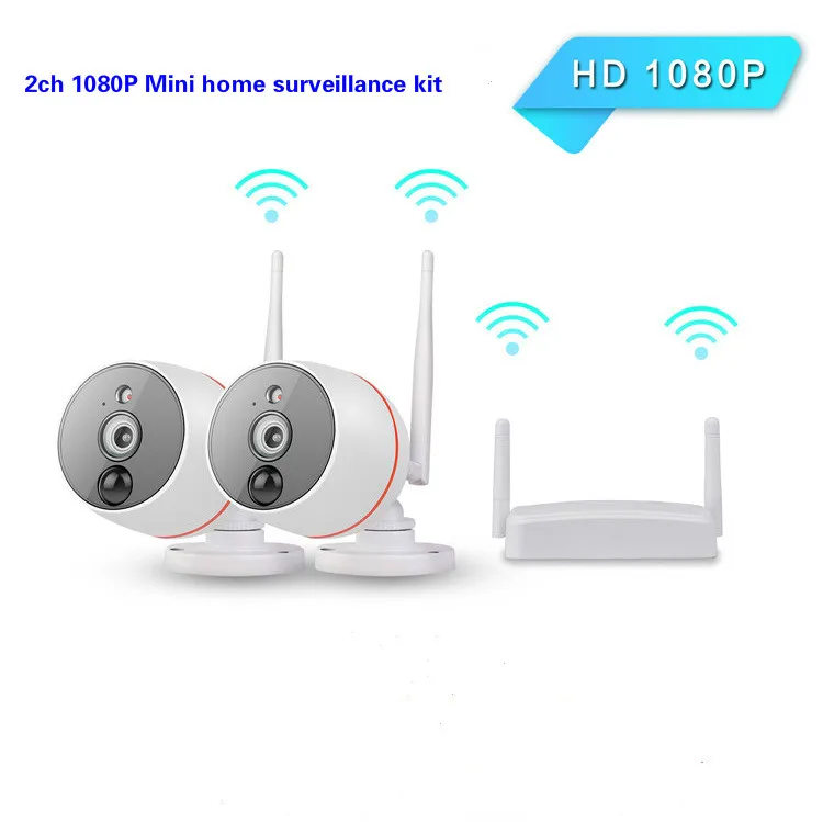 Камера для хранения SD карты 2 канала МП wifi 1080P HD IP|Система наблюдения| |