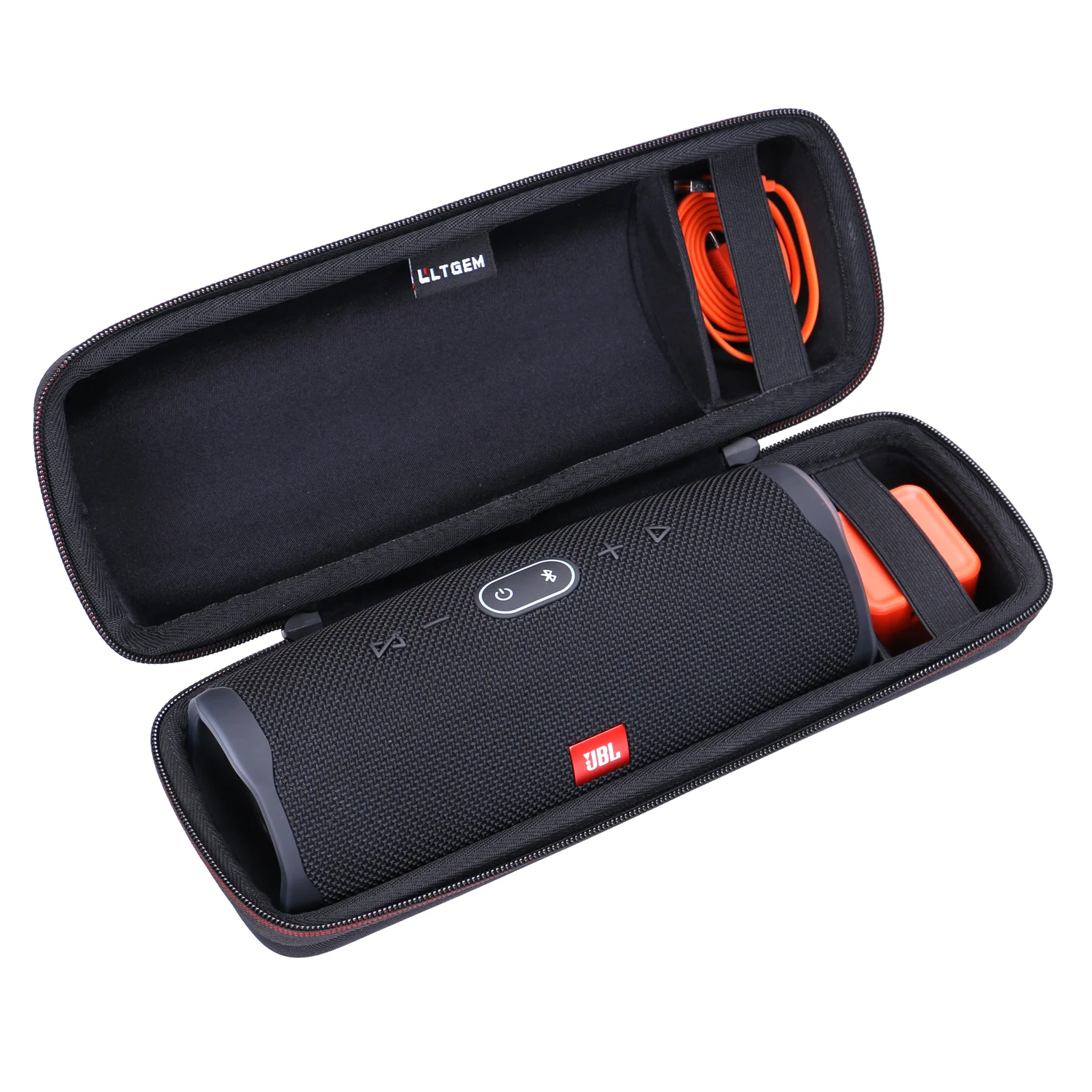 LTGEM EVA черный Переносной жесткий футляр для JBL Charge 4 Портативный беспроводной bluetooth-динамик
