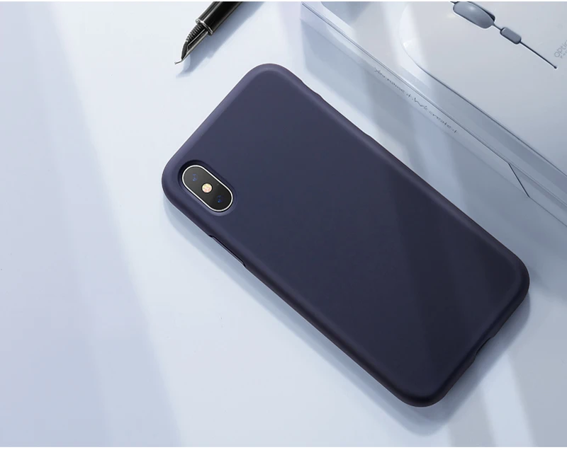 Для iPhone XR чехол Xundd жидкий силиконовый противоударный защитный чехол для iPhone X чехол для iPhone XS Max чехол Funda