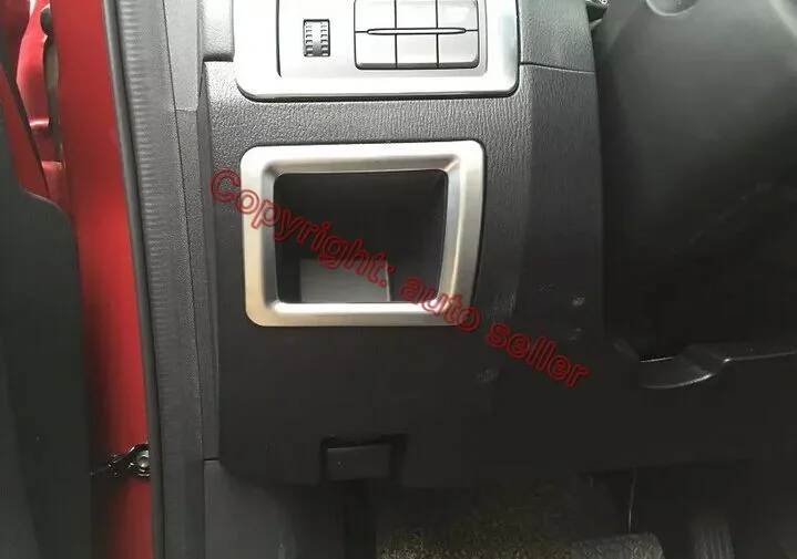 Фото Для Mazda CX-5 CX5 2015 2016 ABS жемчужно-хромированная крышка отсека для хранения, накладка, автомобильные аксессуары, наклейки W4 №4