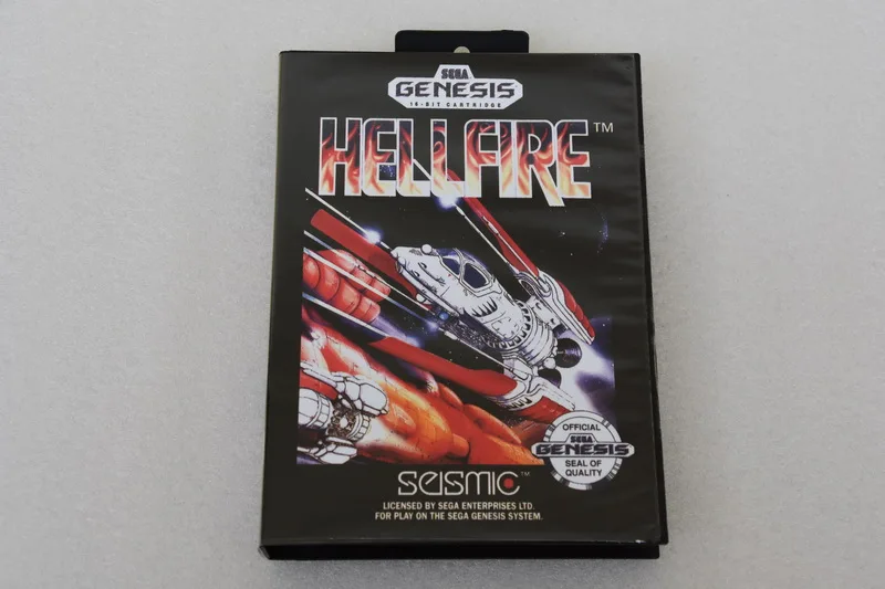 Картридж для видеоигр HELLFIRE Sega Megadrive Genesis|Запасные части| |