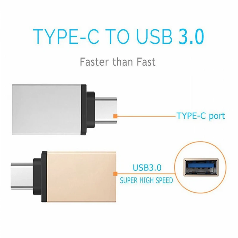 1 пара USB 3 Type C папа к 0 A OTG + Micro адаптер переходник|Кабели передачи данных| |
