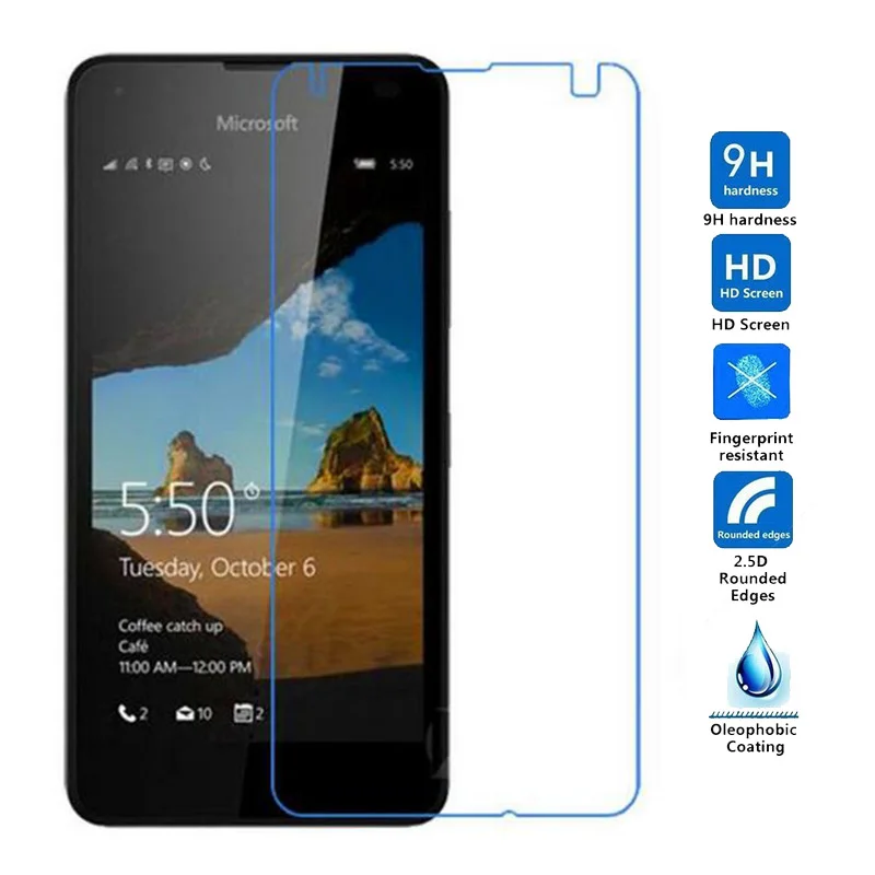 Закаленное стекло премиум-класса для Nokia 550 820 430 435 920 625 Защитная пленка Lumia 650 640xl 540