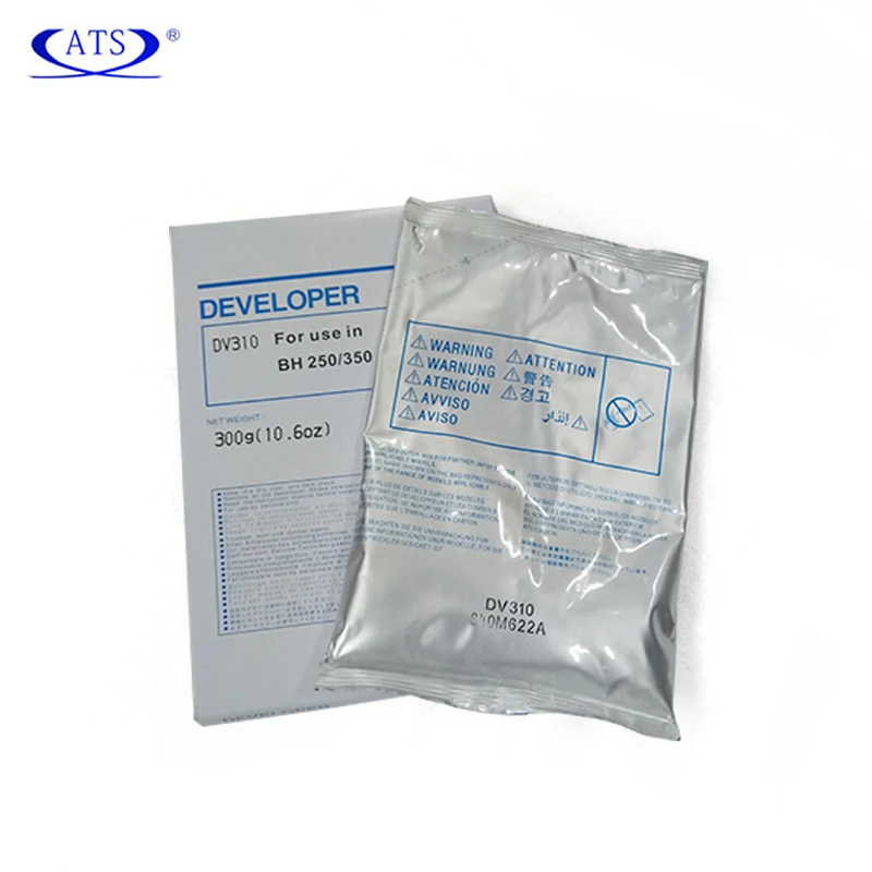 

300g Black Develpoer Powder DV310 For Konica Minolta BH 250 350 Compatible BH250 BH350 Copier Spare Parts