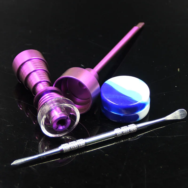 

Silver, light blue, Navy blue, Purple, Pink, Gold titanium nail colorful carb cap for recycler oil rigs Hookahs water pipes
