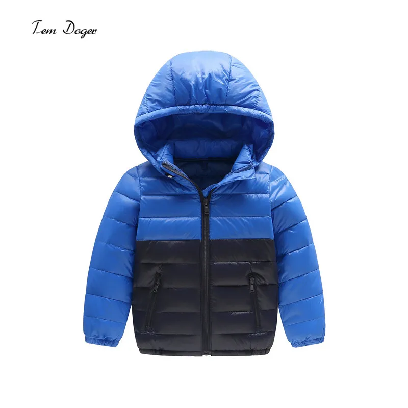 Tem Doger kids clothing winter new boys jackets outdoor snowsuit windproof girls outwear children windbreaker outfits | Детская одежда