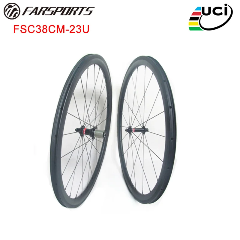 

Novatec carbon wheelsets 700C 38mm 23mm aero U shape 3K matte Sapim aero spokes wheelsets Novatec A291SB F482SB