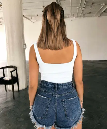 Fashion Women Summer Sexy Sleeveless Tanks Tops Vest Casual Crop Cami Camisole Short Top Black Blue White Yellow | Женская одежда