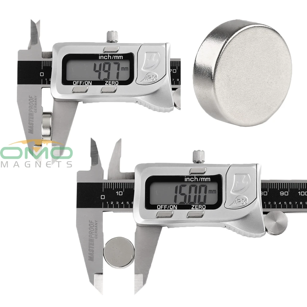 OMO Magnetics 20 шт. N50 Супер Сильные круглые дисковые цилиндрические Магниты