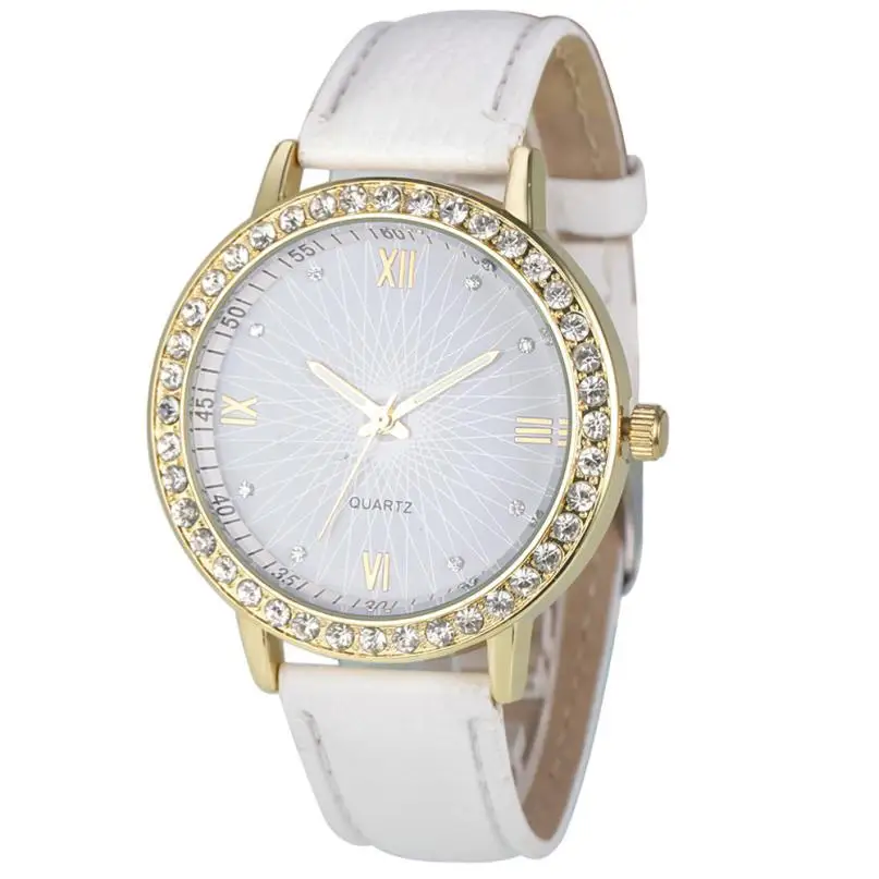 Lxury золотые часы женские со стразами дамские Модные кварцевые Reloj Mujer Relogio Feminino