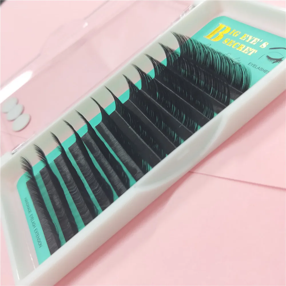 Русский объем Корея шелковые Индивидуальные ресницы для наращивания