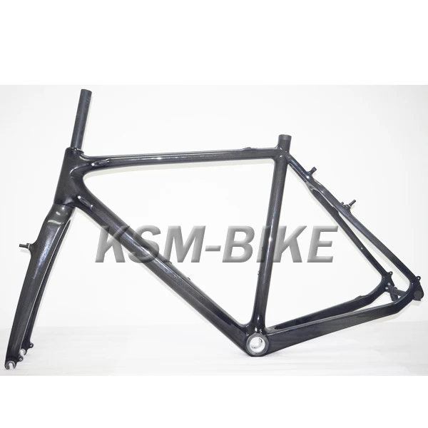 UD углерода BB30 велокросс велосипеда di2 fitable размер 51 см - Цвет: Black Matte