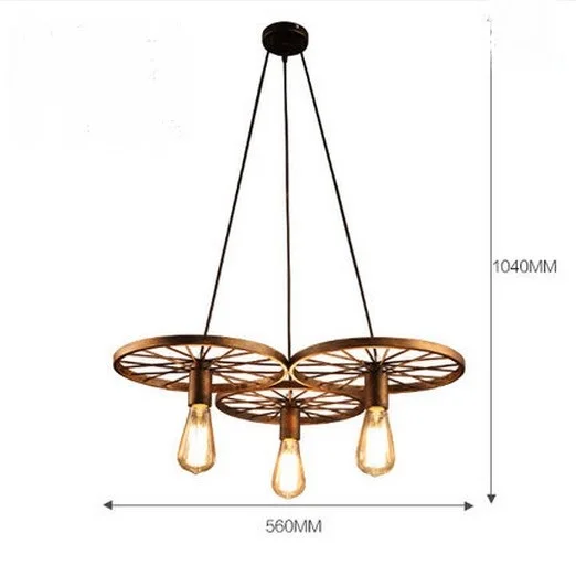 Потолочные светсветильник льники Эдисона в стиле лофт винтажные подвесные