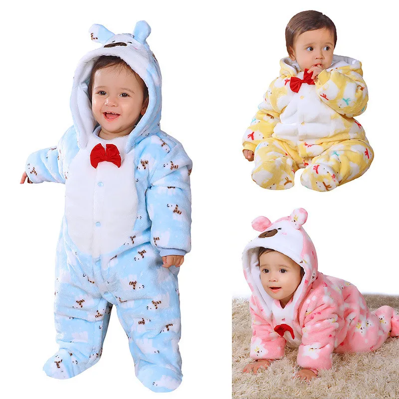 Теплые детские комбинезоны одежда для мальчиков плотные новорожденных зимнее