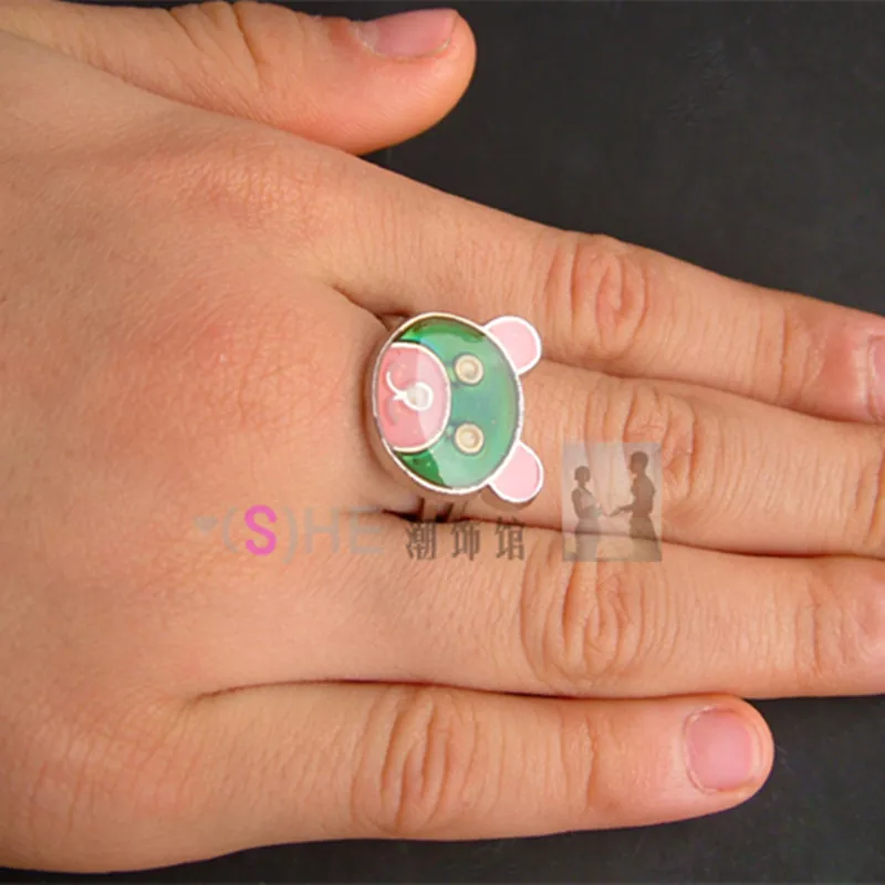 Новогоднее кольцо с изменением цвета регулируемый размер для детей