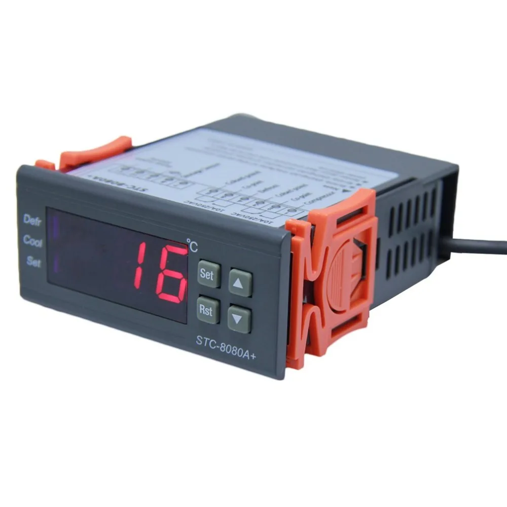 STC 8080A холодильного Температура контроллер Автоматическая синхронизация
