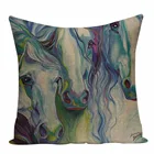 Абстрактные Чехлы для подушек в стиле ретро Kissen с изображением животных, повелительница, булета, морских черепашек, гиппокампа, чехлы для подушек