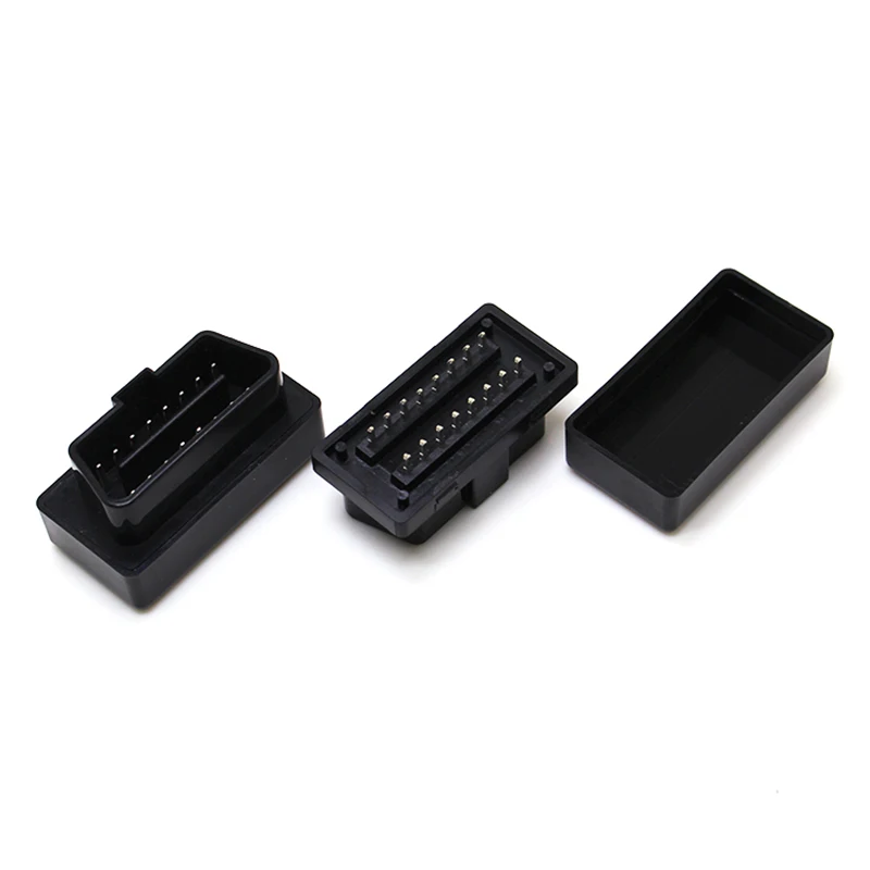 OBD2 Мужской Разъем 16 pin Ультра тонкий может быть Пыленепроницаемый Чехол три