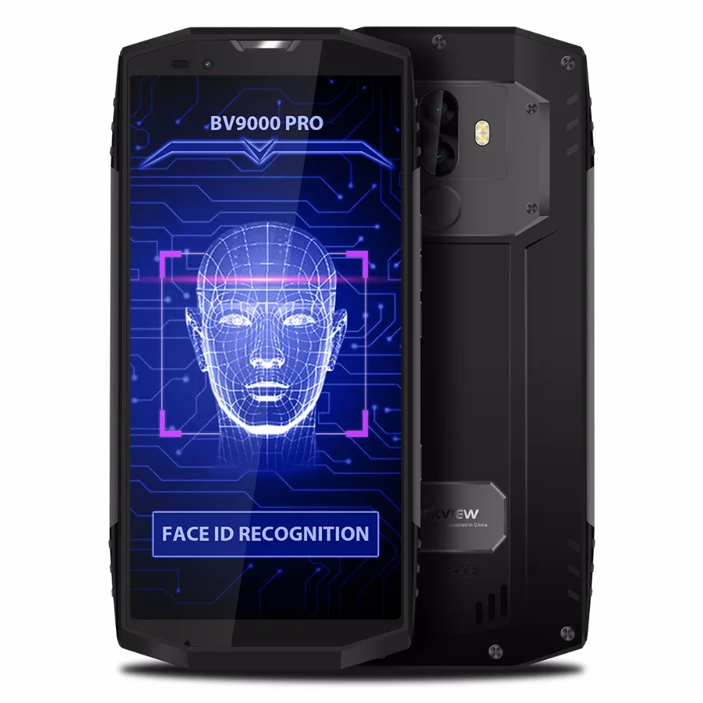 Восстановленное IP68 Blackview BV9000 Pro Смартфон Android 7 1 5 дюймов 18:9 6 ГБ + 128 GB Helio P25 FHD