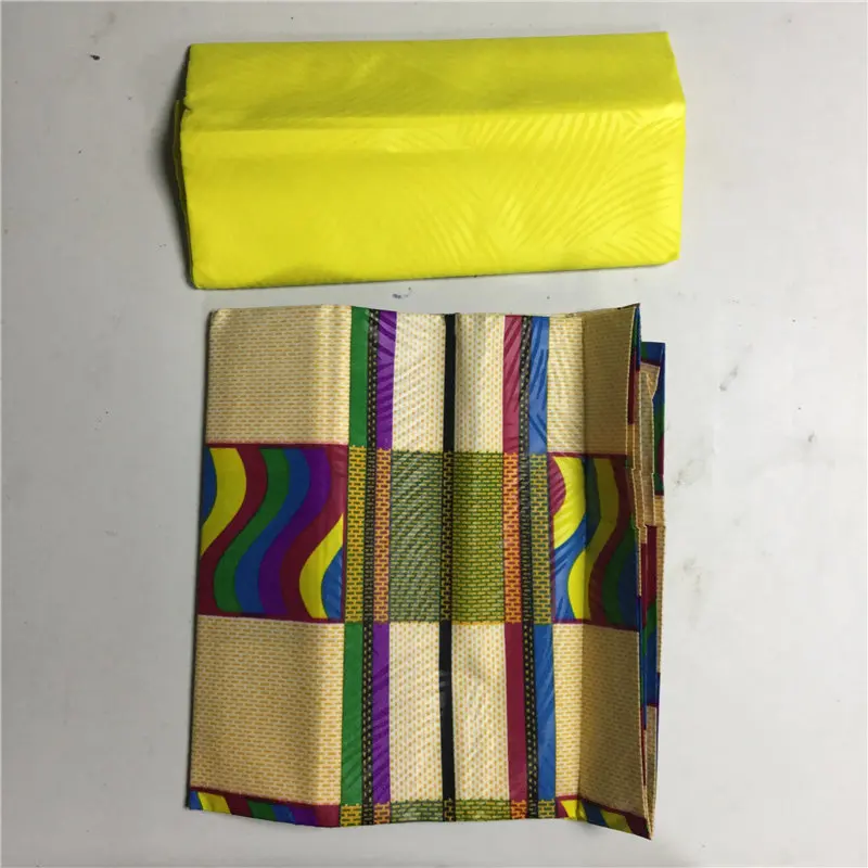 Мода 2019 новый стиль ankara kente восковая ткань 4 ярдов Африканский узор Кенте печать