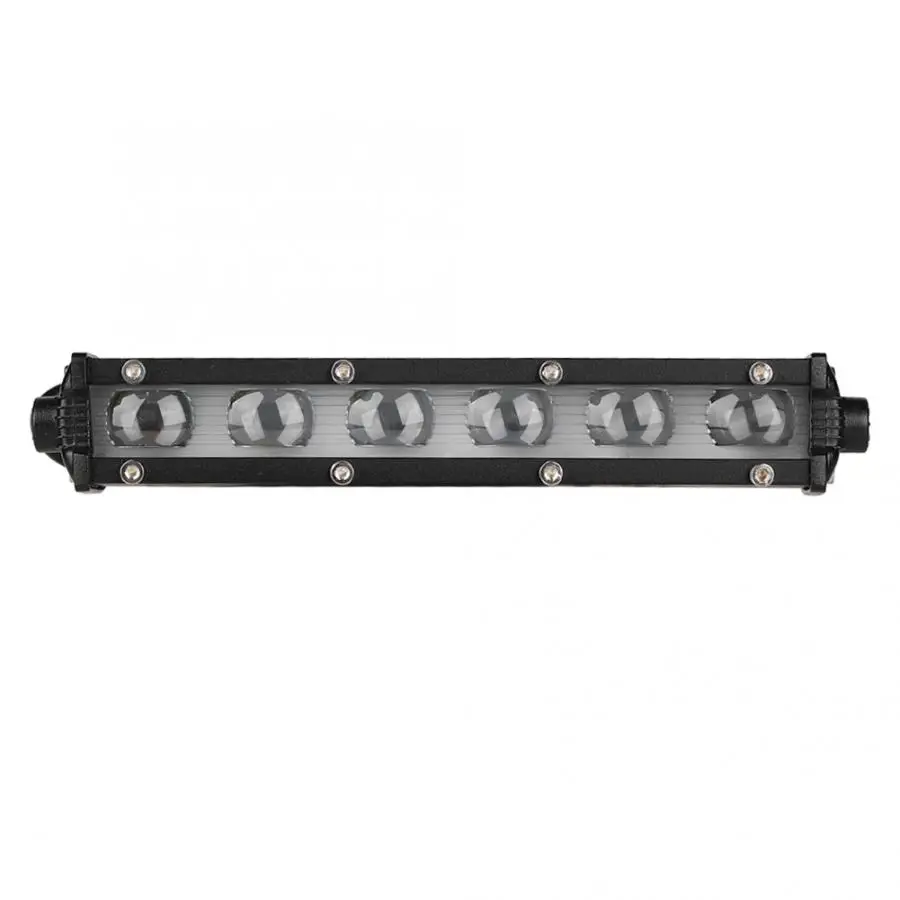 DC 9-30V 60W 6000K 8-дюймовый автомобильный светодиодный выпуклая линза световая балка фары дальнего света для авто чёрный для автомобильного стайлинга светодиодный свет бар