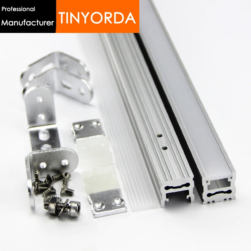 Tinyorda TWH2121 10 шт. (длина 1 м) 18 24 Вт Светодиодный светильник для промывки стен корпус