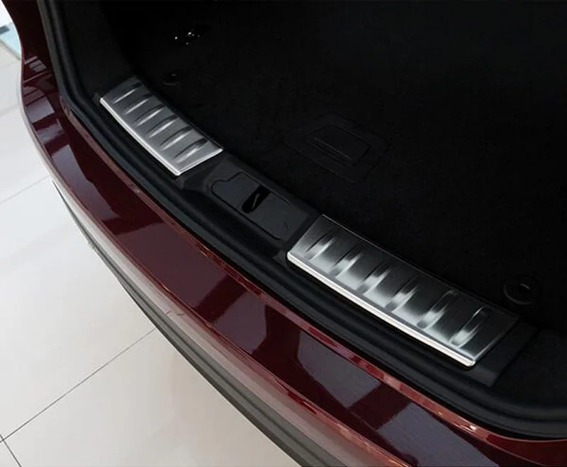 Багажник заднего бампера порога Накладка наклейка для jaguar XF f pace f-pace интерьерные аксессуары