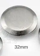 32mm hole Аксессуары для раковины, 304 нержавеющая сталь, отверстие для раковины, кран, отверстие для мыла, декоративная крышка, уплотнительная крышка - Цвет: 32mm hole