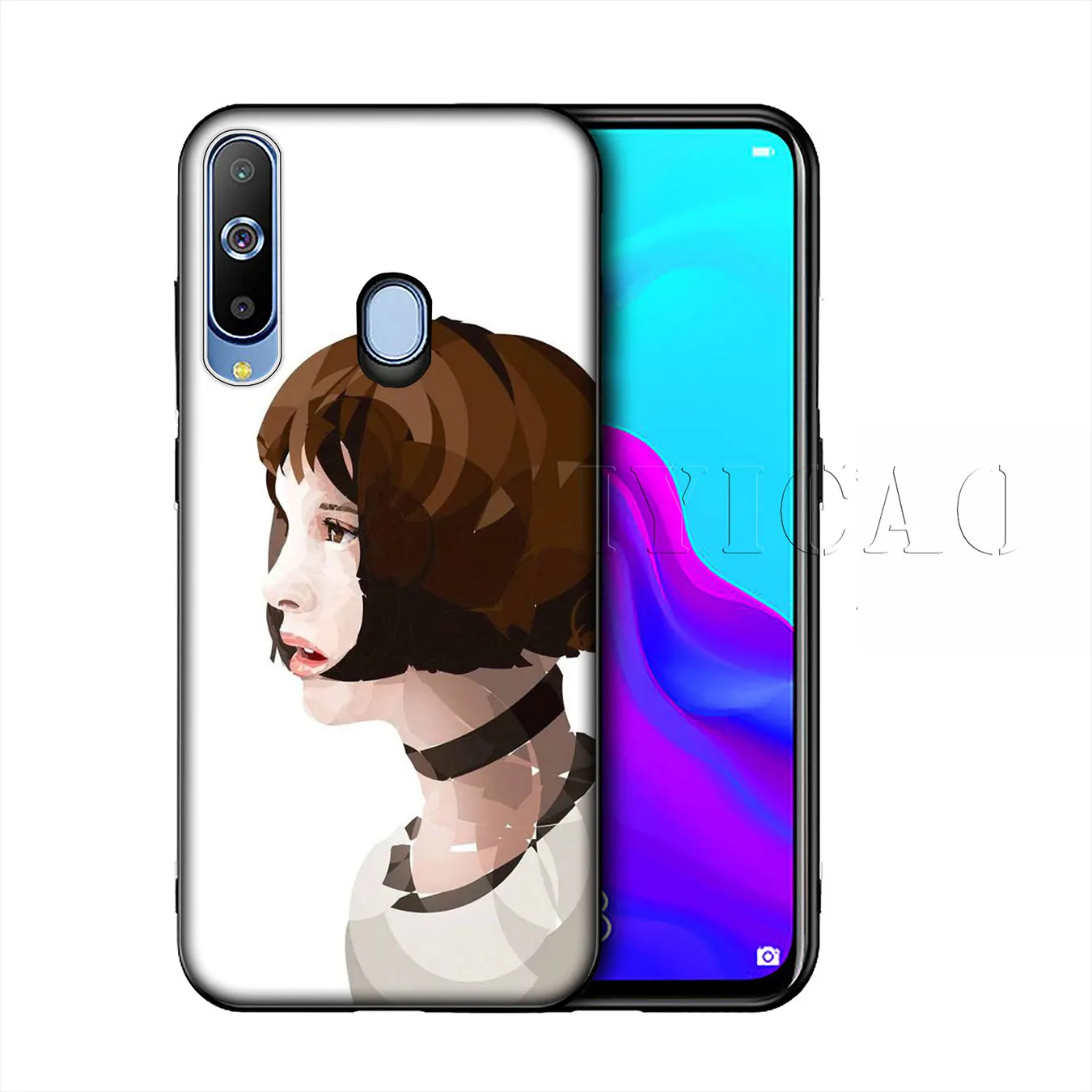IYICAO Leon Matilda Natalie Soft Silicone Case for Samsung Galaxy A70 A60 A50 A40 A30 A20 A10 A50S A40S A30S A20E A10S Cover |