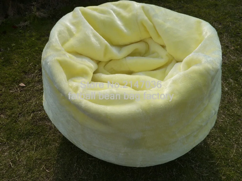 Большой лимон или белый кремовый ворс из искусственного меха длинный меховой