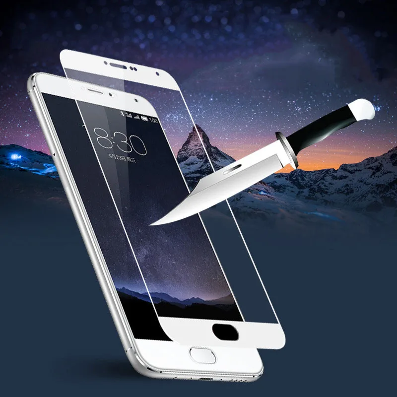 Защитное стекло для Meizu M3 M5 M6 M8 Note закаленное Maisie M 3 5 6 8 небезопасная защитная