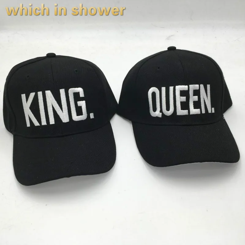 Бейсбольная кепка в стиле хип хоп с вышитыми буквами QUEEN KING для мужчин и женщин