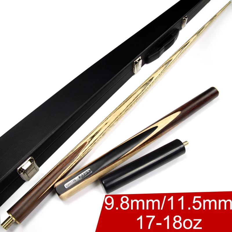Оригинальный ручной работы 3/4 Snooker Cue Stick 9 8 мм наконечники снукер s Чехол Набор из