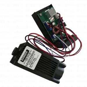 DIY 5,5 Вт 5500 нм Синий лазерный модуль, детали лазерного гравировального станка, TTL модуль лазерной резки мВт лазерная трубка