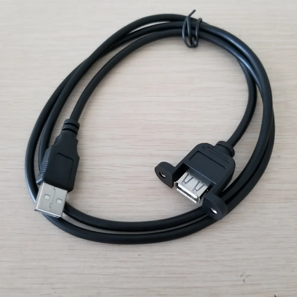 

Кабель-удлинитель для передачи данных с винтами «Мама» на «папа» USB 2,0, 1 м