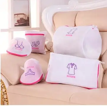 Сгустите двойной слой бюстгальтер одежда стиральная мешок классификация