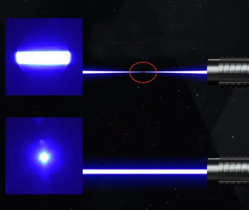 Высокой мощности лазерного фиолетовый 10000 м 450nm сжигание Pointeur лазерной указки на