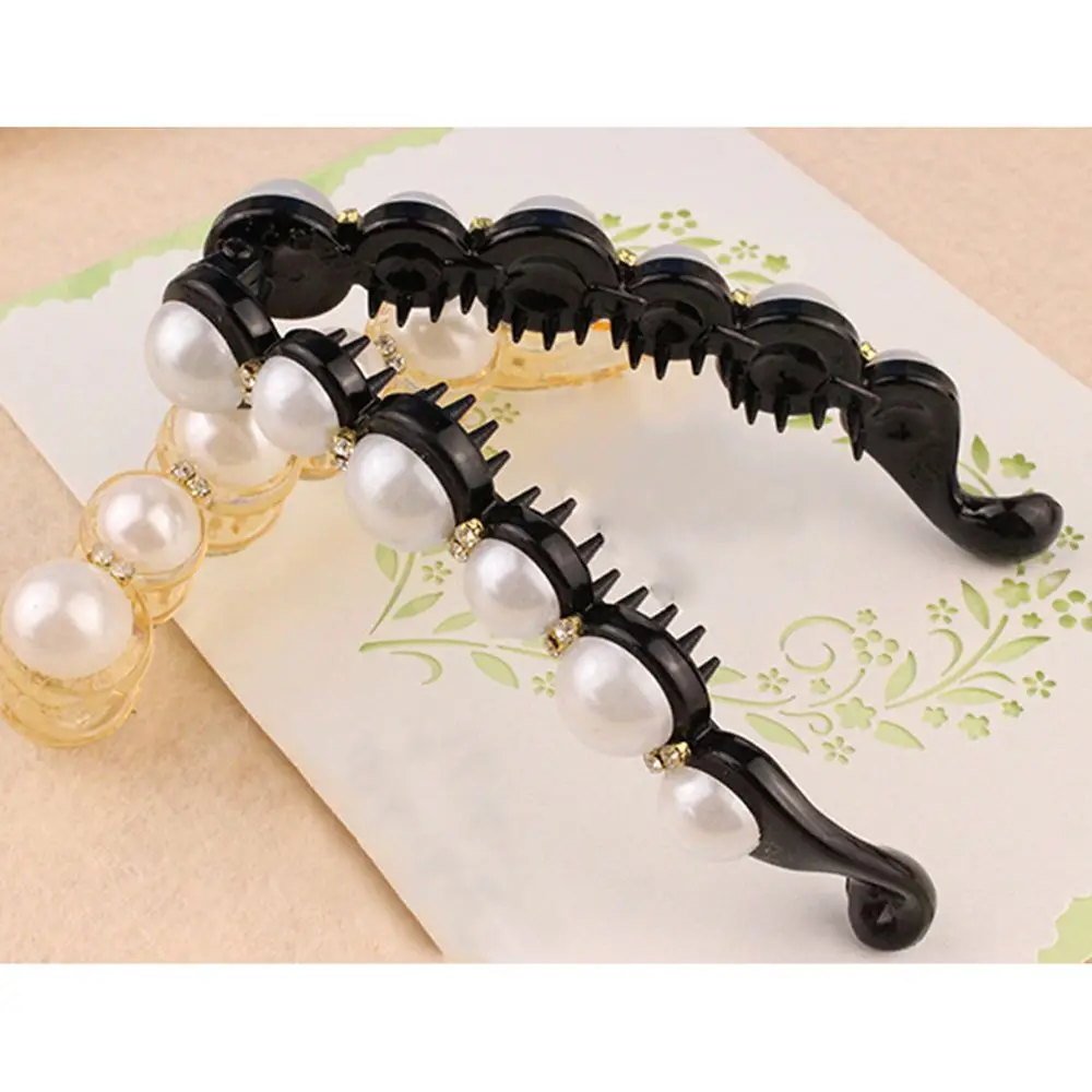 1 шт. имитация шпильки для волос с жемчугом заколки ювелирные изделия Банан