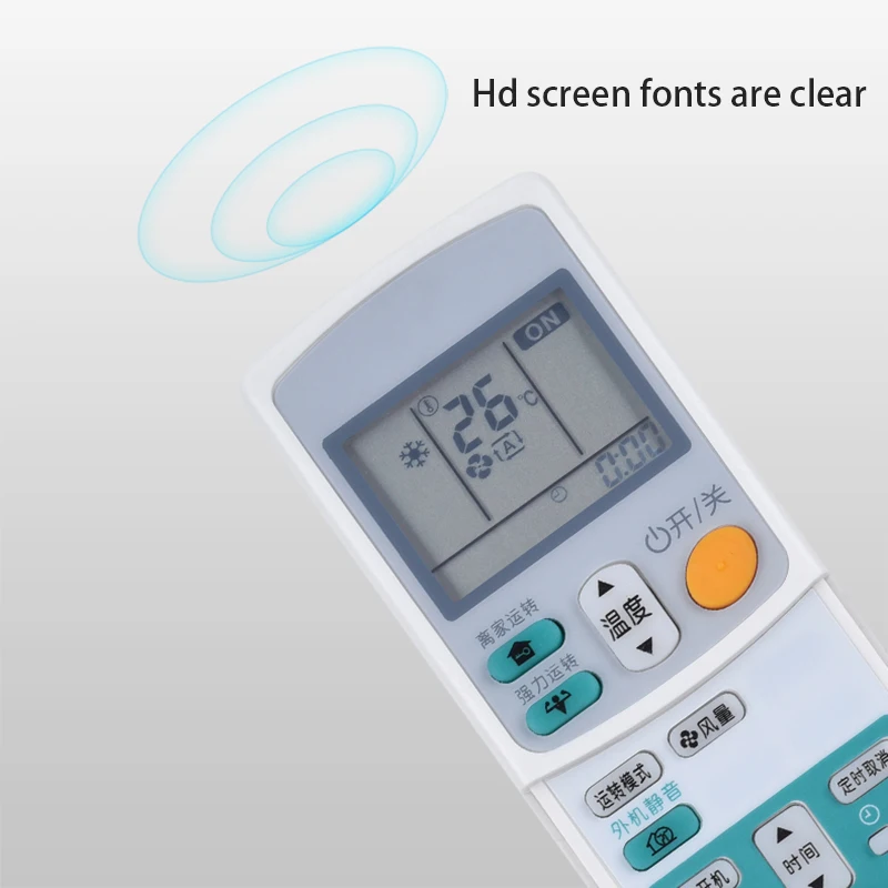 A/C дистанционный пульт с LCD для кондиционера воздуха Потребление дистанционного