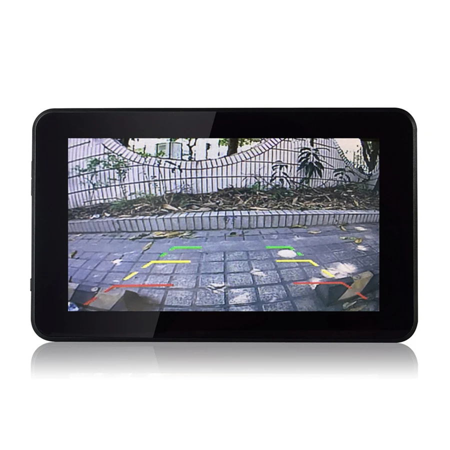 Udricare 7 дюймов Android gps навигации автомобилей Tablet заднего вида Камера 16 ГБ Allwinner A33