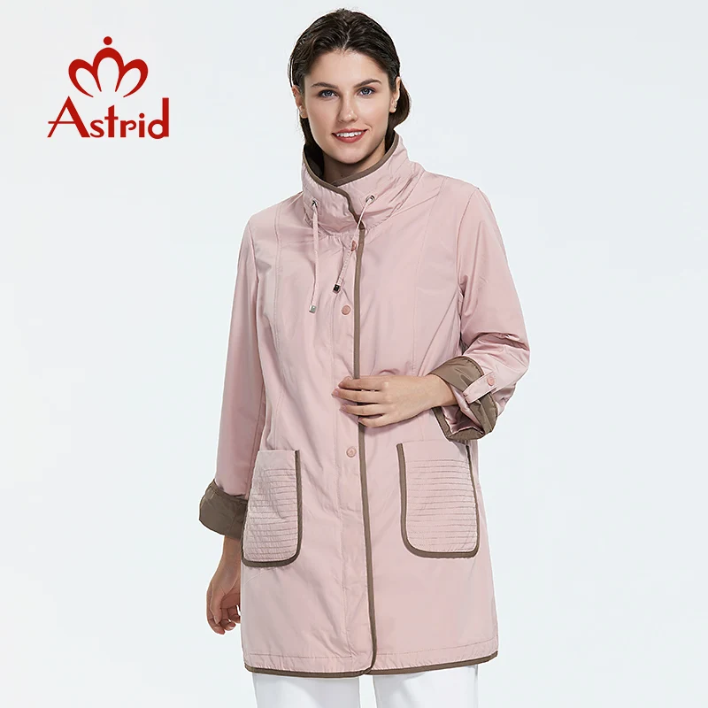 Astrid 2019 Женский Тренч хит продаж новое весеннее длинное пальто легкое