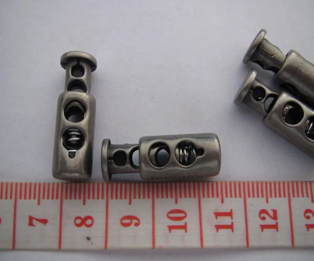 Сделай сам пластиковый шнур замок с покрытием античный белый серебряный цвет в