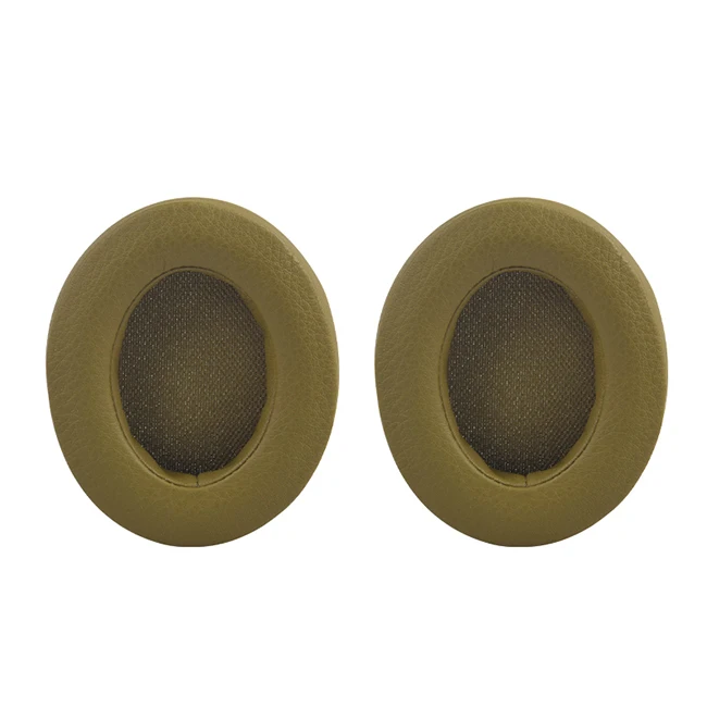 Army green 2 шт. Сменные поролоновые насадки для наушников Monster Beats Studio 2 3 2,0 3,0 гарнитура амбушюры губка подушки вкладыши чехол - Цвет: Army green