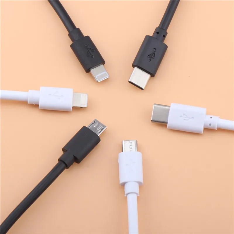 15 см микро USB кабель Type c для быстрой зарядки передачи и синхронизации данных 8Pin