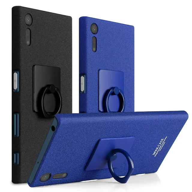 Чехол IMAK Ковбой (полиуретан) с функцией подставки для Sony Xperia XZ F8331 двойной F8332
